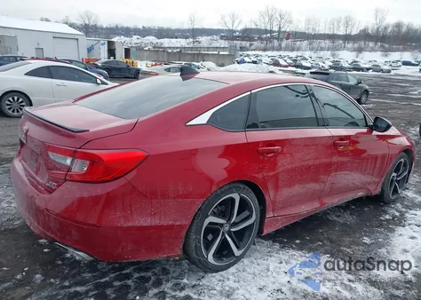 2021 Honda Accord Sport 2.0T z USA, uszkodzony, nr VIN 1HGCV2F3XMA012590